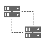 Icona che rappresenta dominio e email