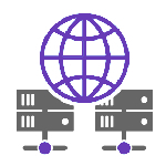 Schermo di un mini-sito vetrina semplice